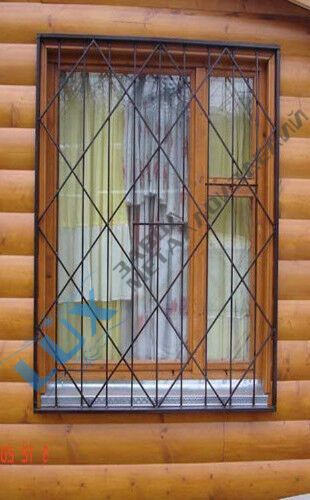 защитная оконная решетка на одну створку